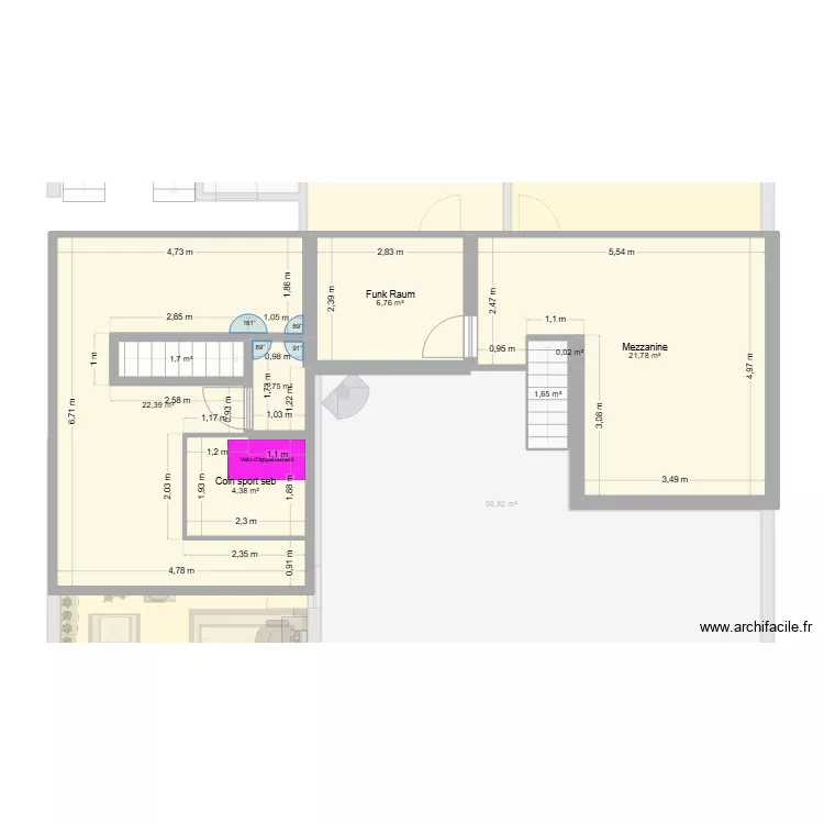 Ruppi cotation juste. Plan de 