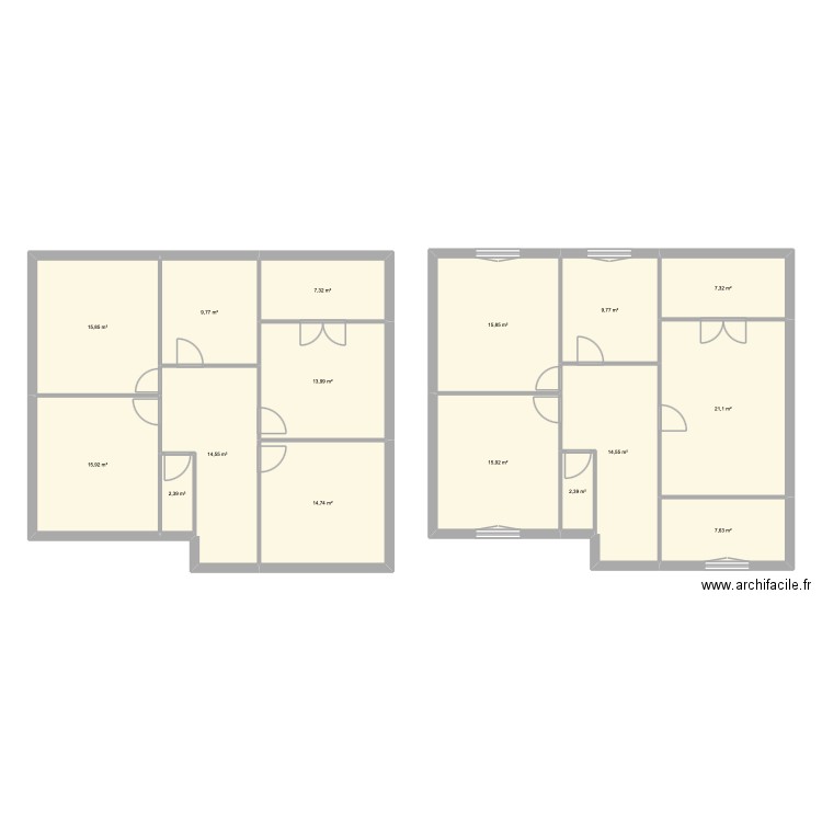 Rdc - V1. Plan de 0 pièce et 0 m2