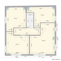 Plan 1 pietro schody Wojciechowski do garderoby
