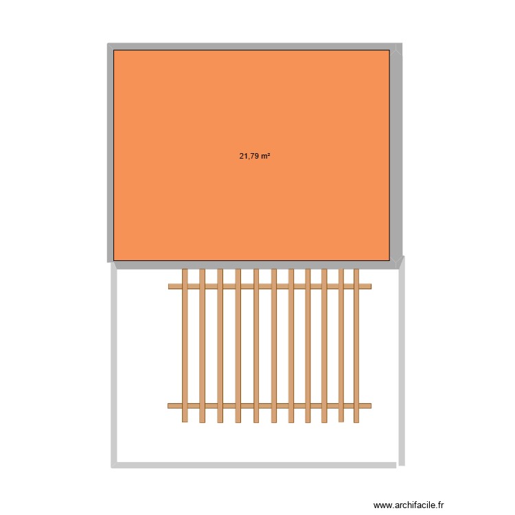 59 les maisons du port / pergola. Plan de 0 pièce et 0 m2