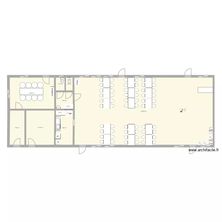 20206-06-b&acirc;t3. Plan de 8  et 192 m²