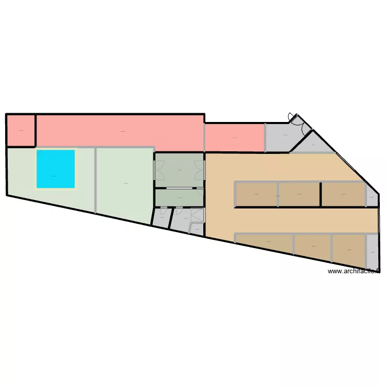 BROCANTE 0311A. Plan de 