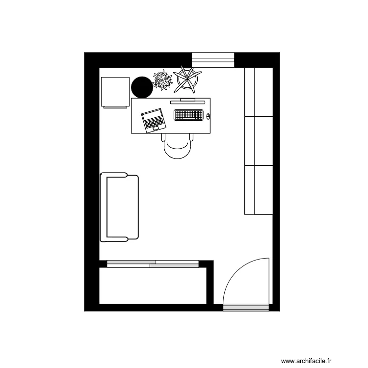 Lebel Limoilou bireau. Plan de 