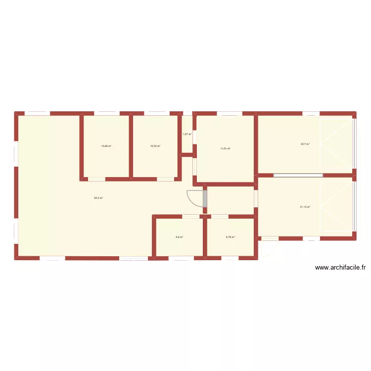 maison herre. Plan de 