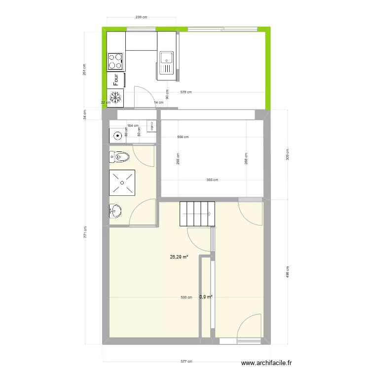 Elgazi projet. Plan de 