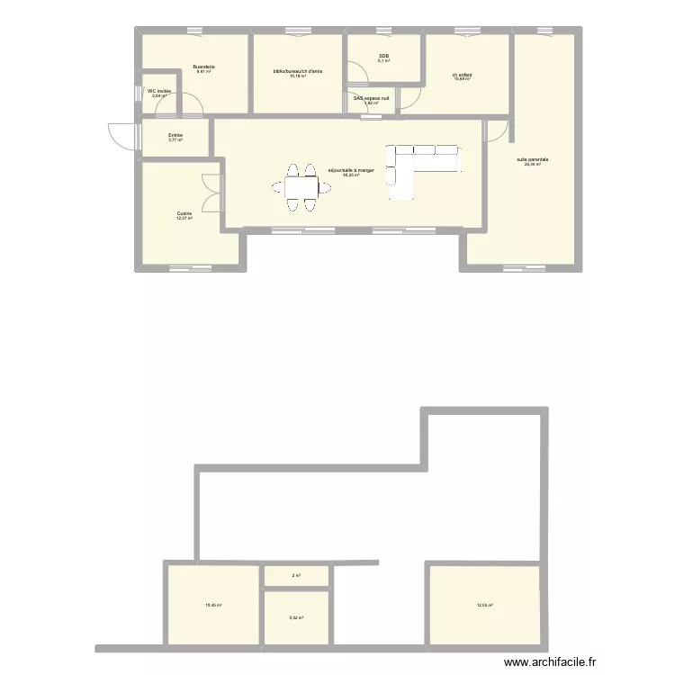 Nouveau plan. Plan de 