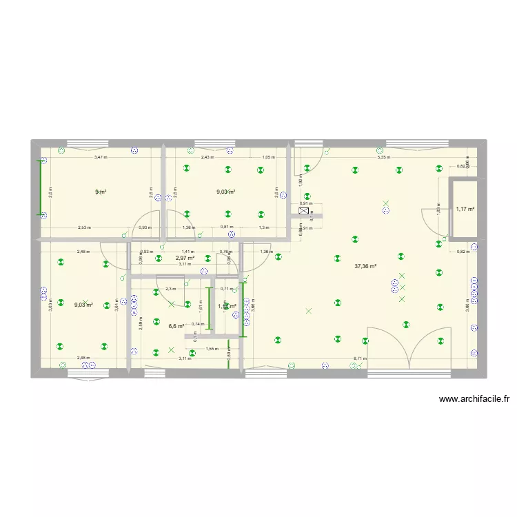 ST PRIEST elec. Plan de 
