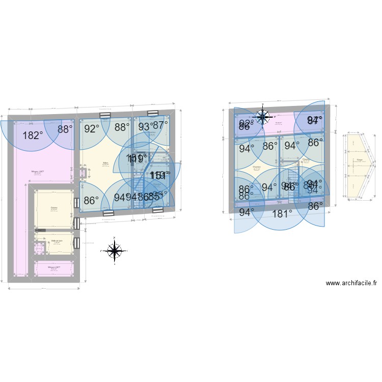 ML24006432 ZANELA. Plan de 17 pièces et 227 m2