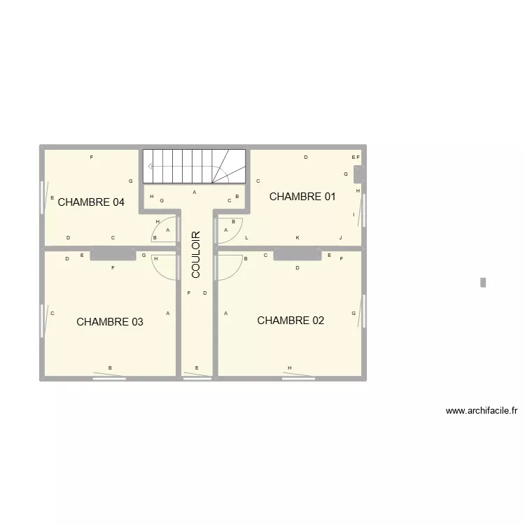 PLAN GALICIAN ETAGE PLB. Plan de 