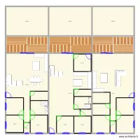 Maison rectangulaire
