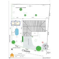 PLAN DE MASSE NOUVELLE CONSTRUCTION 1