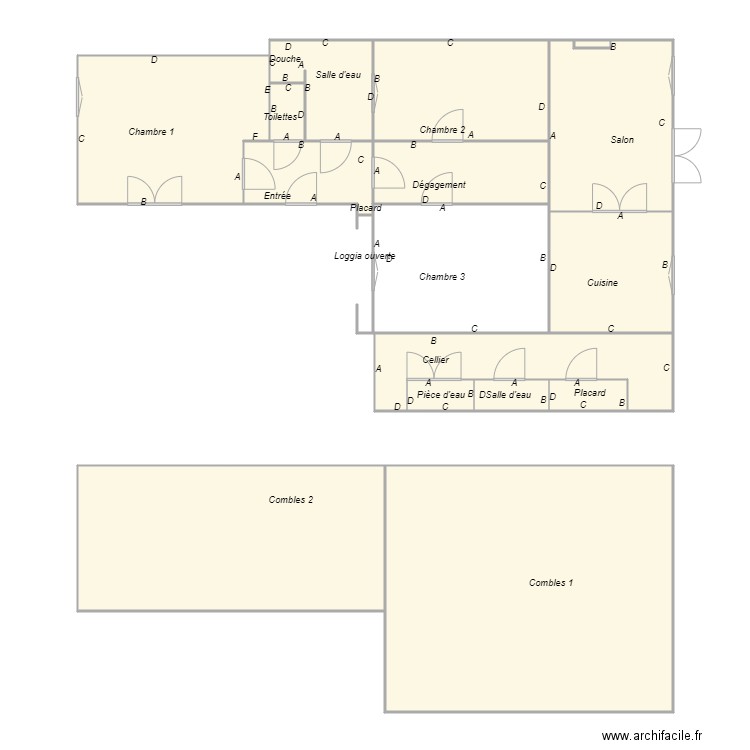 Croquis DUCASSE3. Plan de 0 pièce et 0 m2