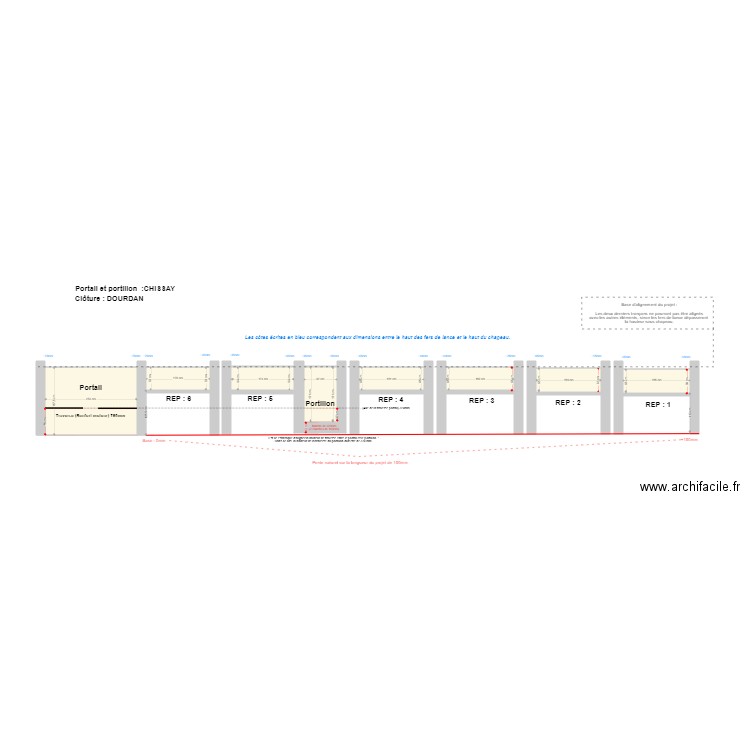ETUDE BARDIOT 2. Plan de 8 pièces et 13 m2