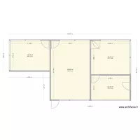 Plan nouveaux bureaux production PRYSMIAN CHARVIEU rdc état actuel