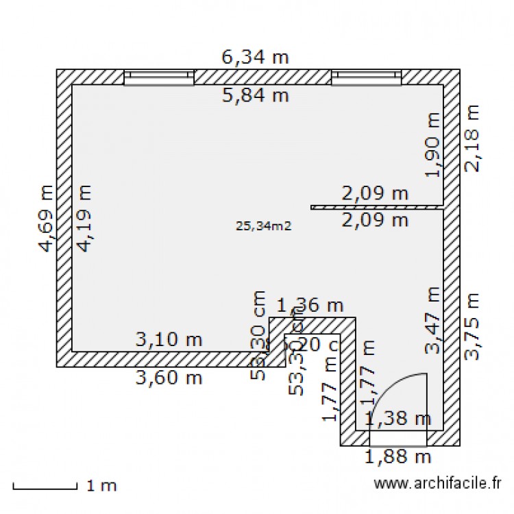 Dudypart RDC. Plan de 0 pièce et 0 m2