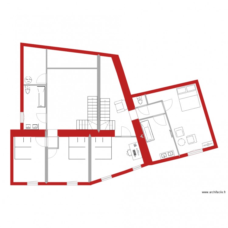 EtagePascal1. Plan de 0 pièce et 0 m2