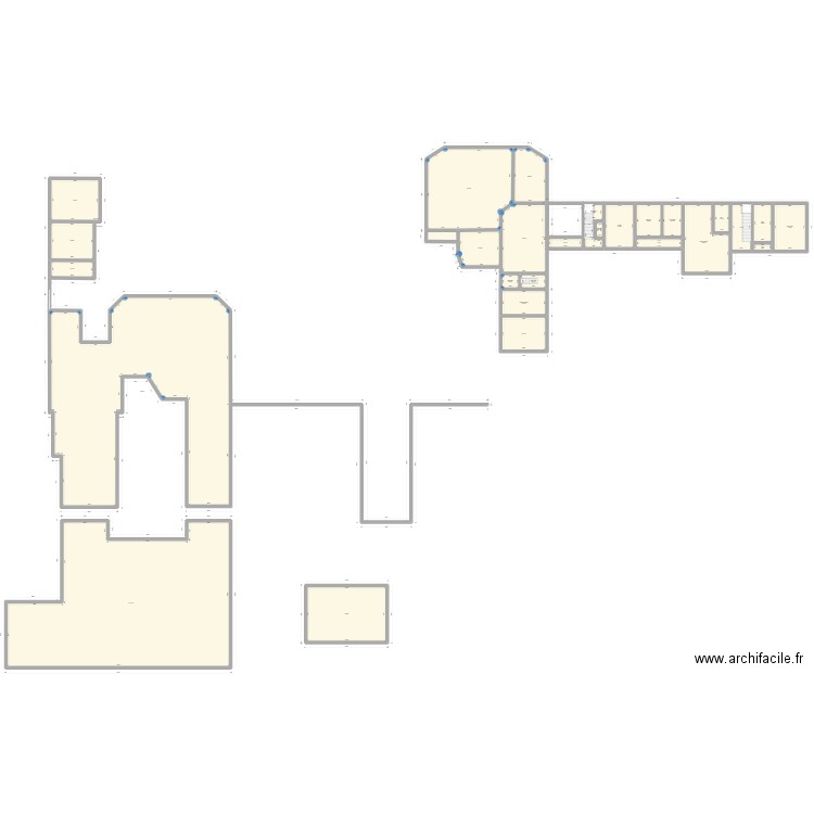 Collège plan 1. Plan de 0 pièce et 0 m2