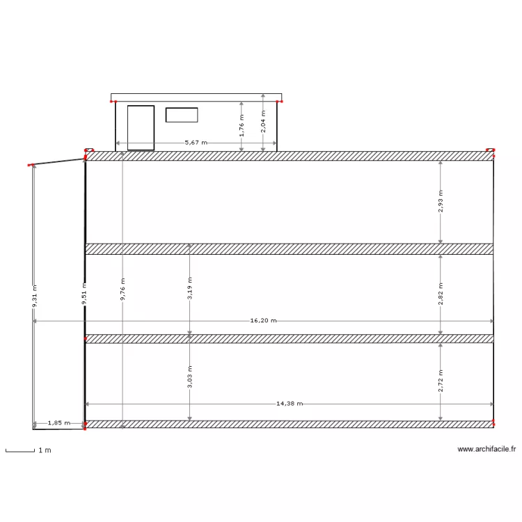 coupe finie. Plan de coupe finie. Plan de