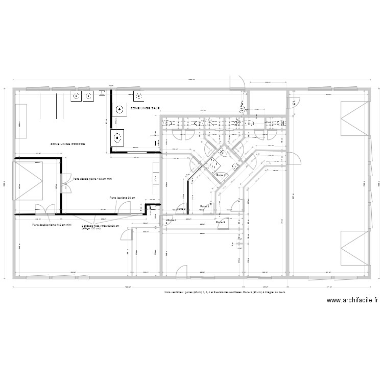 Aménagement blanchisserie Projet 7. Plan de 0 pièce et 0 m2