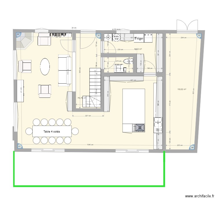  Baptiste RDCH St Arcons. Plan de 0 pièce et 0 m2
