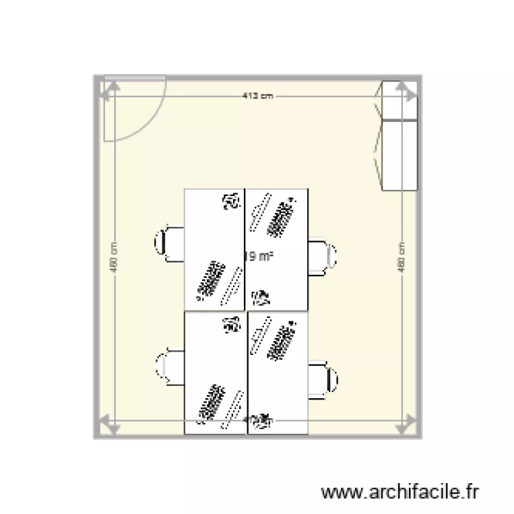 Bureau 7 PCG. Plan de Bureau 7 PCG. Plan de