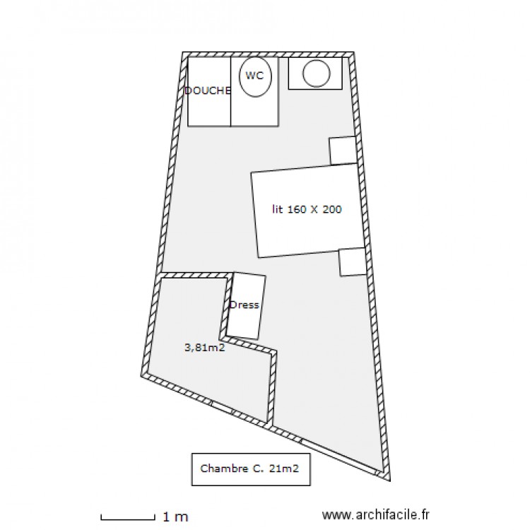 Cave. Plan de 0 pièce et 0 m2