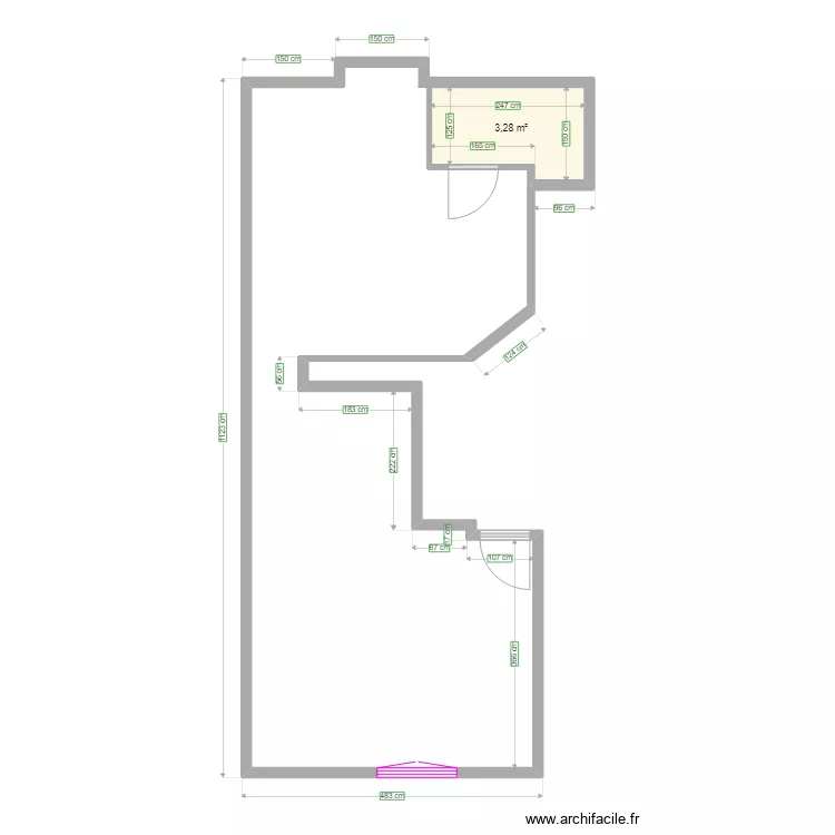 VIENNET CHAMPAGNOLE initial. Plan de 