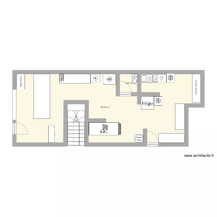 le fournil de lo . Plan de 