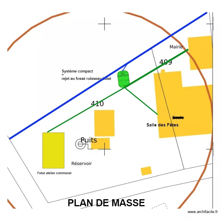 mairie salles. Plan de mairie salles. Plan de