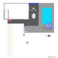 Plan Exterieur terasse avec piscine 6 par 4 Définitif