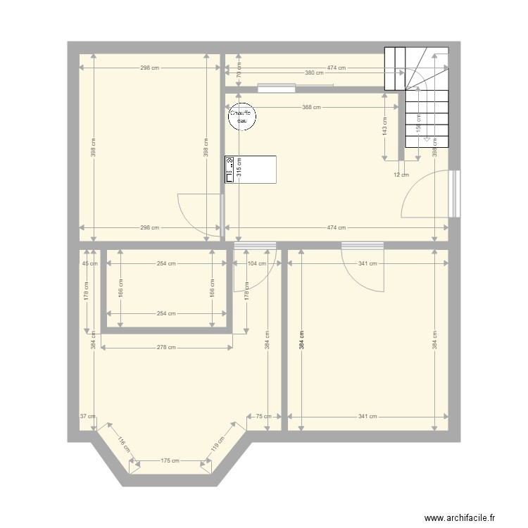 chauffage. Plan de 0 pièce et 0 m2