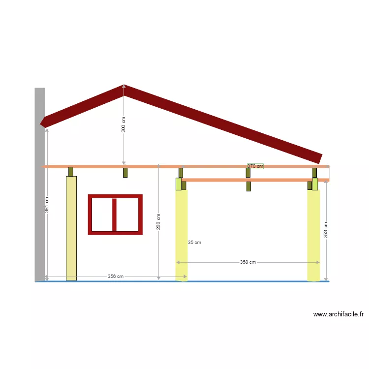 facade foyer 14 09 2020. Plan de facade foyer 14 09 2020. Plan de