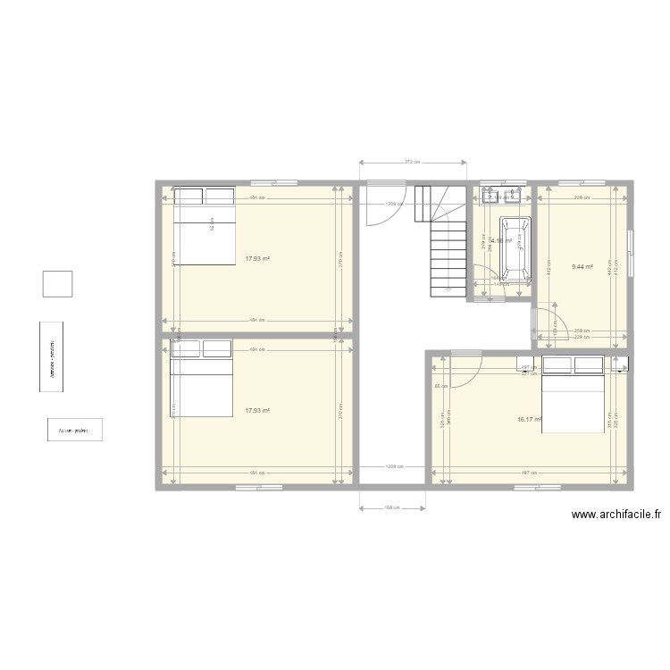 2019plan96m2etage. Plan de 0 pièce et 0 m2