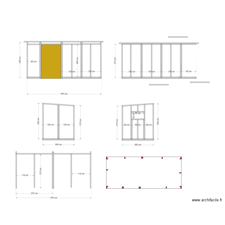 ossature local technique v2. Plan de 0 pièce et 0 m2