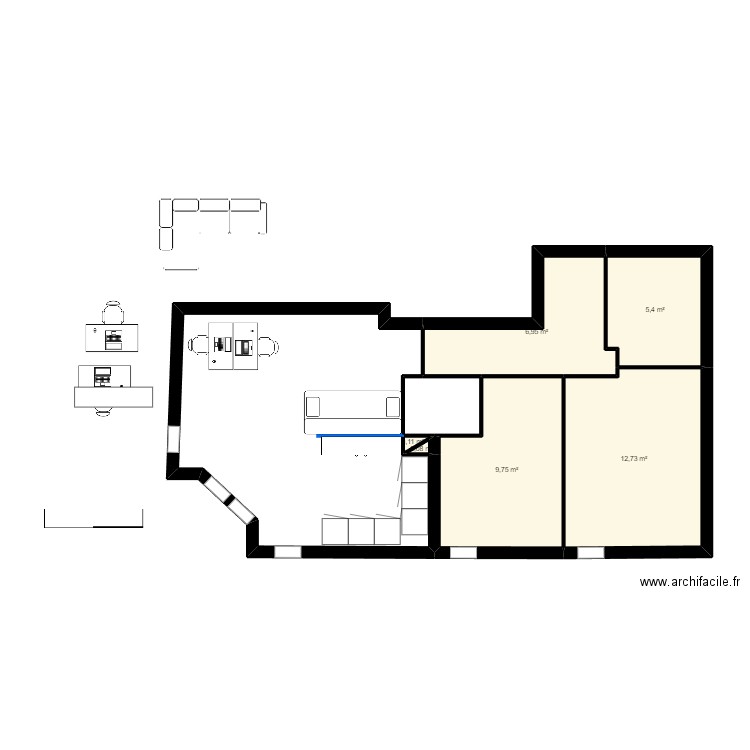 appart rosny 111. Plan de 0 pièce et 0 m2