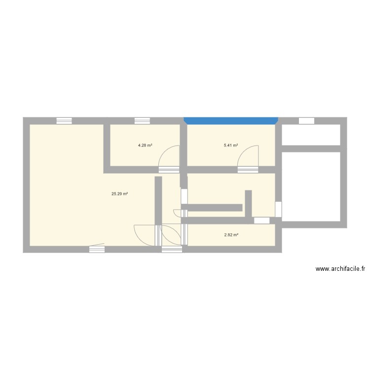 Maison St Coulomb. Plan de 0 pièce et 0 m2