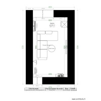 Agencement salon plan Proposition 2