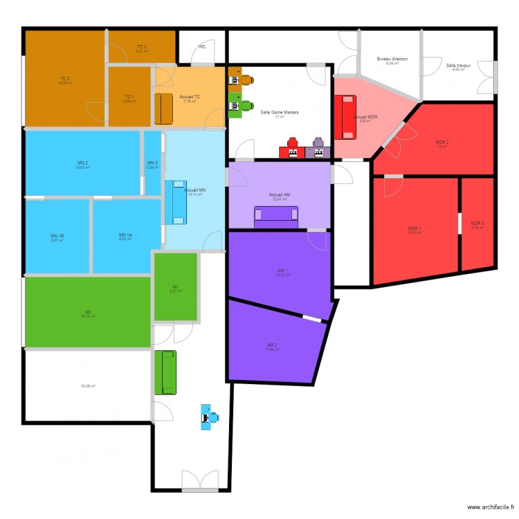 local accueil reunion. Plan de 0 pièce et 0 m2