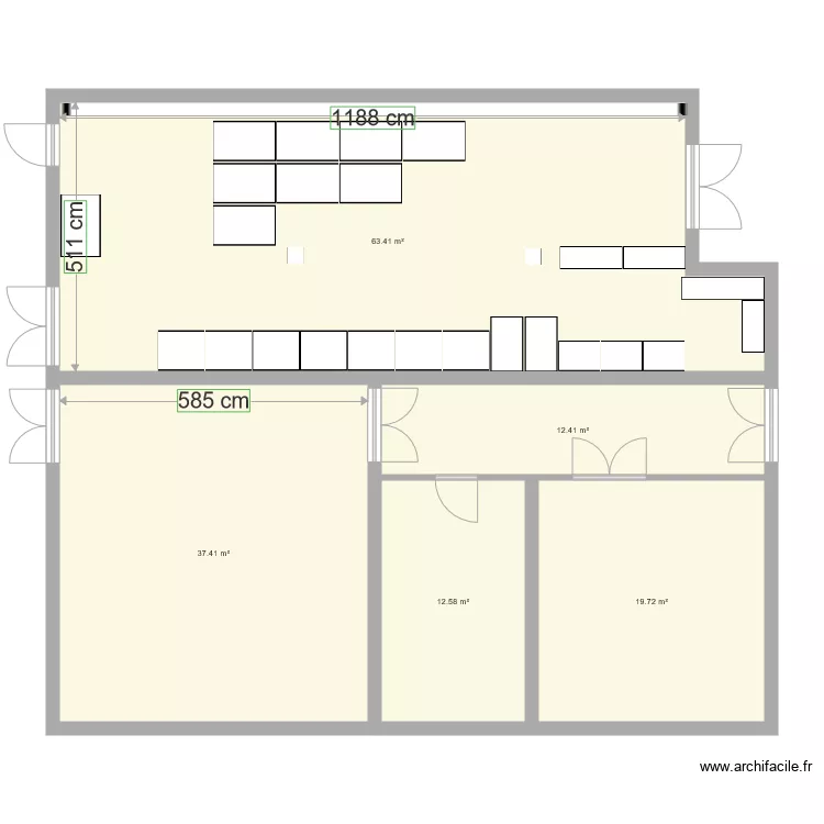 magasin. Plan de magasin. Plan de