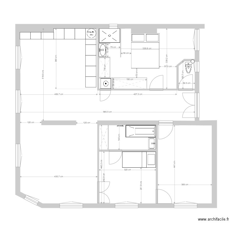 fabre projet 25 octobre 3. Plan de 0 pièce et 0 m2