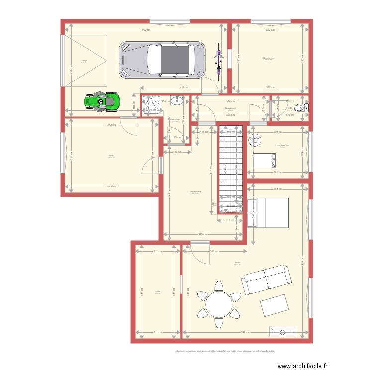 BI 1364 RUFF Sous sol 2. Plan de 0 pièce et 0 m2