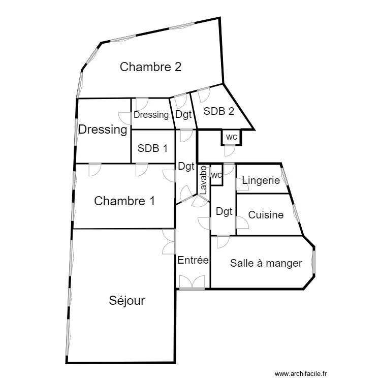 Plan LAFON 2. Plan de 