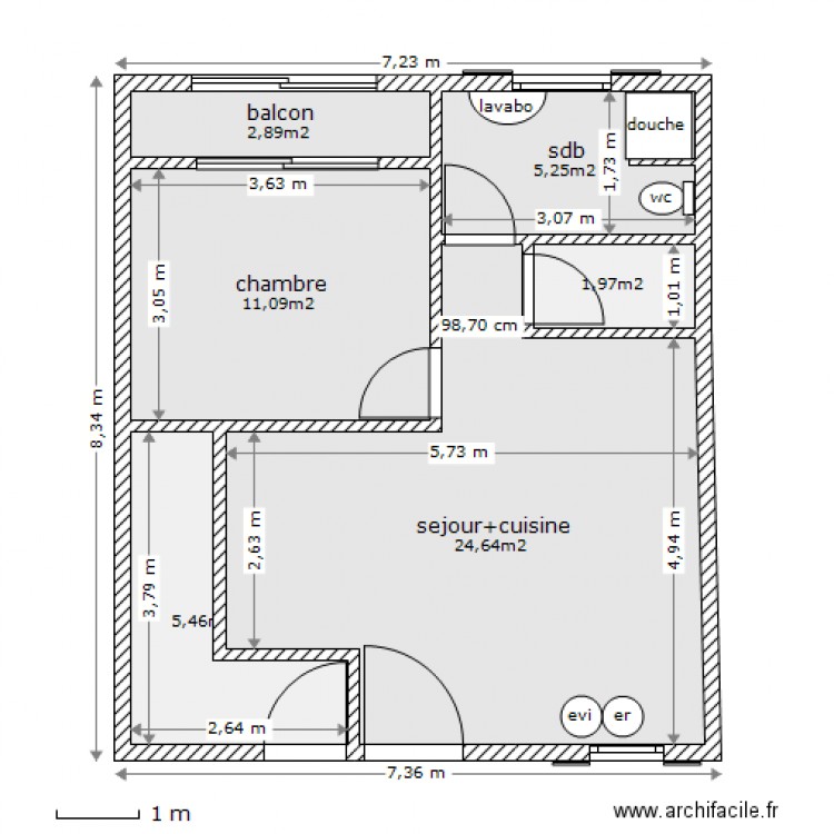rdc versionf2. Plan de 0 pièce et 0 m2