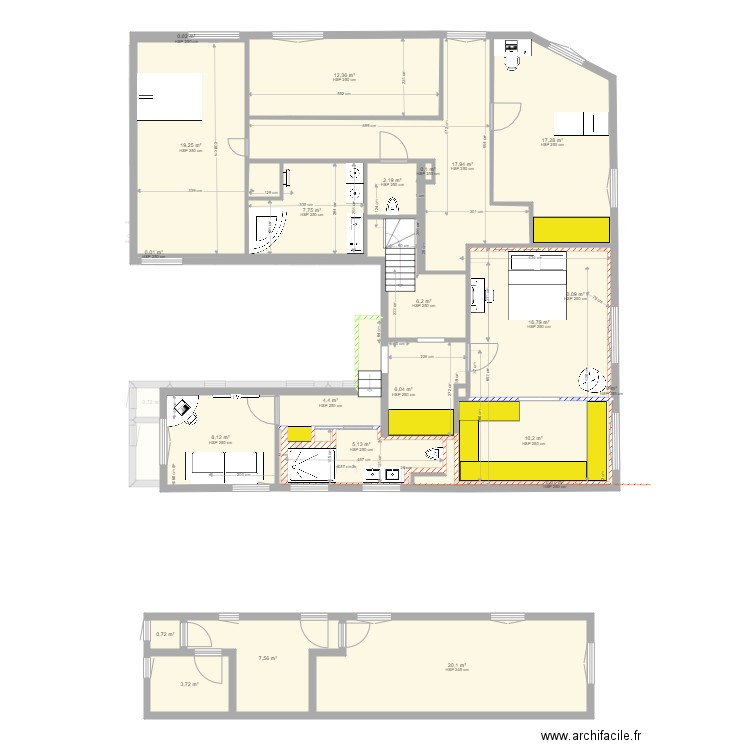 PLAN MAISON BALBRONN PROJETE 11. Plan de 0 pièce et 0 m2