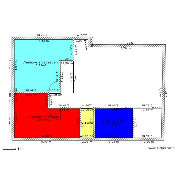 Maison Luc. Plan de 0 pièce et 0 m2