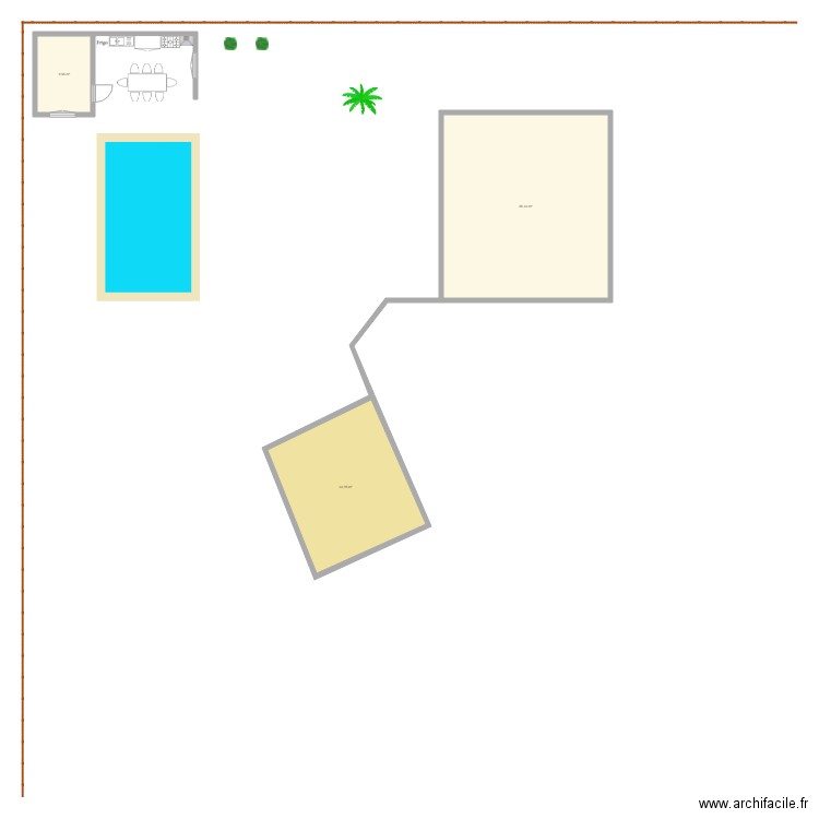 essaie. Plan de 0 pièce et 0 m2