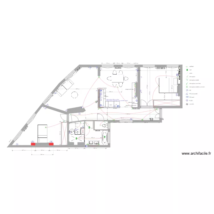 mezieres chambre 2 V 1. Plan de 