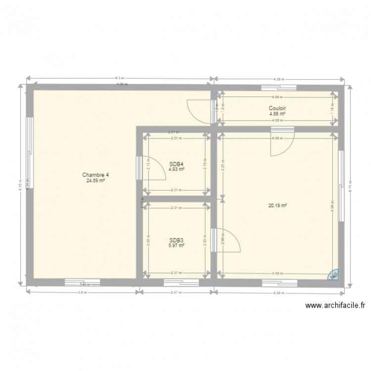 plan oriental. Plan de 0 pièce et 0 m2