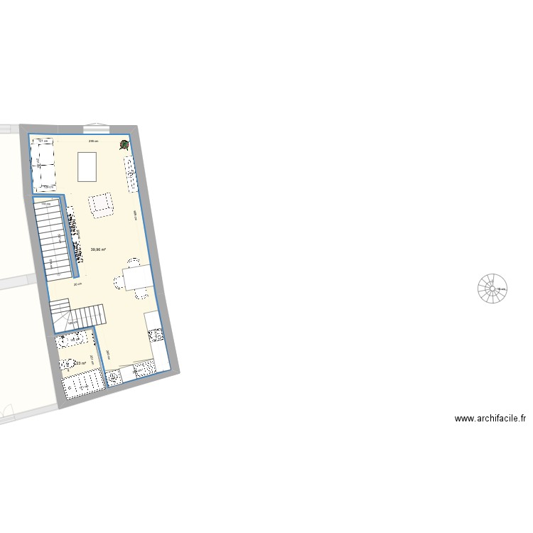 Pia aménagement Appartement . Plan de 0 pièce et 0 m2