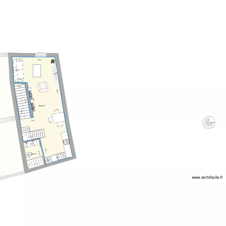 Pia am&eacute;nagement Appartement . Plan de 